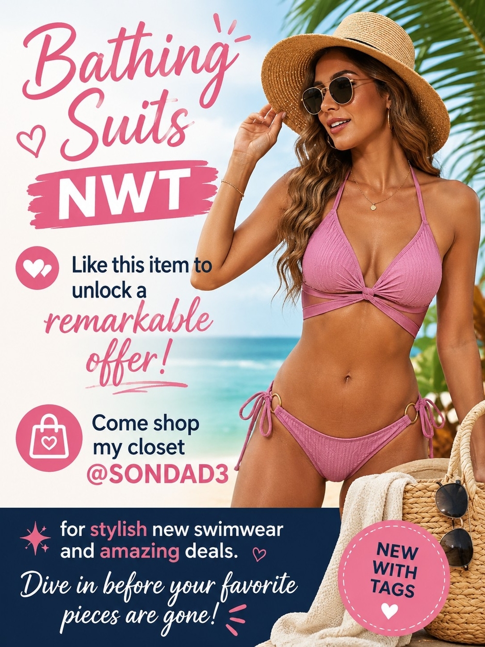 Women’s  Bikini Set - NWT